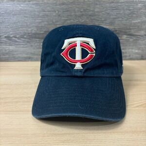 Minnesota Twins Hat Strap Back Blue MLB Baseball One Size Adjustable '47